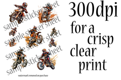 MX Stickers Printable Bundle | 40 Dirt Bike Pictures Images Product Image 9