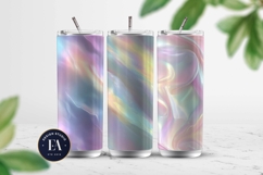 Holographic Pastel Digital Paper, Iridescent Texture Product Image 2