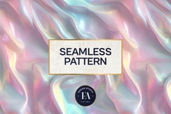 Holographic Pastel Digital Paper, Iridescent Texture Product Image 3