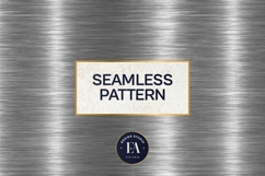 Silver Metallic Texture |Brushed Metal Background Product Image 3