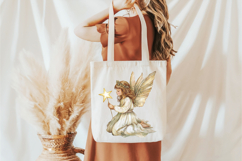 Vintage Christmas Angel Clipart Product Image 5