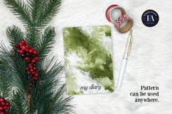 Matcha Green Tea Pattern, Matcha Aesthetic Digital Paper Product Image 4