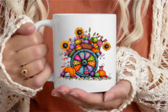 Whimsical Autumn Sublimation Clipart Product Image 5