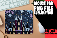 Unique Desk Mat Sublimation Magic, Holiday Product Image 1