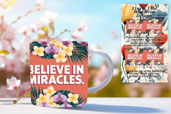 Nature 15oz Mug Wrap Png Design , Religious Product Image 1