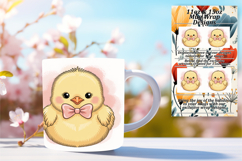 FRESH PNG for 11oz Mug Wrap , Valenines Animals Product Image 1