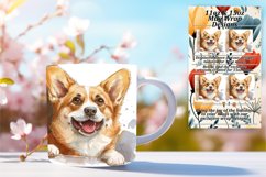 Puppy Whimsy Sublimation Mug - 11oz/15oz Product Image 1
