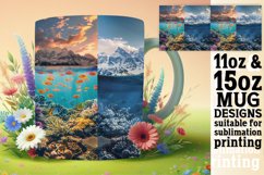 Mesmerizing Landscape for Sublimation 11oz/15oz Product Image 1