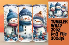 Holiday Tumbler Wrap 20oz Gingerbread Man Pattern Product Image 1