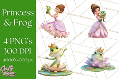 Amethyst Princess Fairy Tale Storybook PNG Clipart Product Image 1