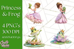 Amethyst Princess Fairy Tale Storybook PNG Clipart Product Image 1