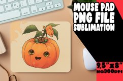 Whimsical Flower Frenzy: Mouse Pad Designs Art PNG Product Image 1