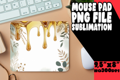 Whimsical Desk Pad Sublimation Ideas, Christmas Product Image 1