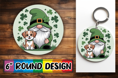 Sweet Round Ornaments PNG Design, St Patricks Product Image 1