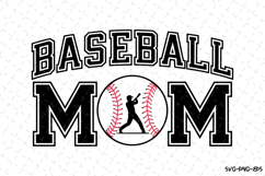 Baseball Mom SVG Design | Game Day Svg | Sports Svg Product Image 1