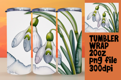 VIBRANT Design for 20oz Tumbler , Flowers Product Image 1