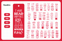 30 Spicy Bookmark Saying SVG Bundle | Book Lovers Product Image 3