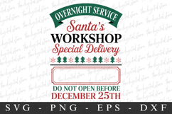 Santa&#039;s Workshop Svg | Christmas svg Product Image 1