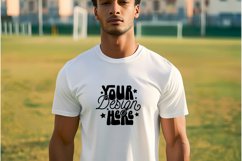 Gildan 64000 Tshirt Mockup, White Tshirt Mockup 64000 Product Image 1