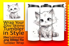 Cat Lovers&#039; Tumbler Extravaganza: Sublimation Fun Product Image 1