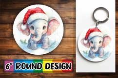 Lovely Round Design for Coasters , Holiday Animals Product Image 1