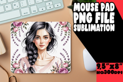 Bright Mouse Mat Ideas for Gifts, Beauty Woman Product Image 1