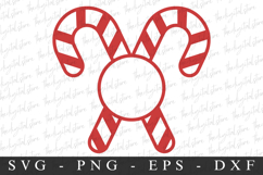 Christmas candy canes Svg | Christmas svg | Svg cut file Product Image 1