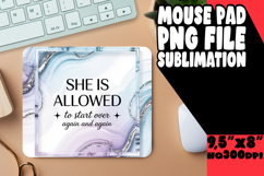 Unique Mouse Pad Sublimation Magic, Religious Product Image 1
