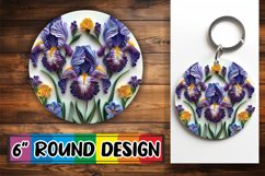 Vibrant Floral Sublimation Designs Product Image 1
