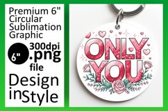Bright Round Design PNG for Coasters , Valentines Product Image 1