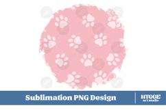 American 4th of July Cat Dog Paw Background Png DTF Bundle Product Image 3