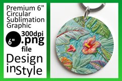 Eye-catching Round Sublimation Accessories Product Image 1