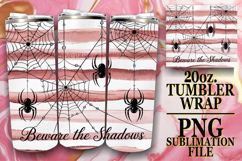 RADIANT MOMENTS 20oz TUMBLER WRAP, Halloween Product Image 1