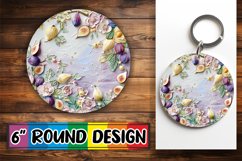 3D Bloom and Keychain Fruit Round Design Art Product Image 1