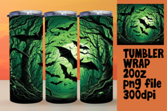 FRESH 20oz Tumbler Wrap for Personalization , Horror Hallowe Product Image 1