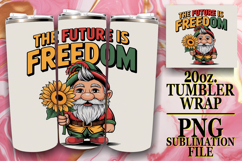 COZY VIBES 20oz TUMBLER WRAP, Juneteenth Product Image 1