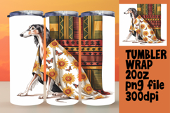 VIVID 20oz Tumbler Artwork , Cute Dog Product Image 1