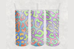 Personalized Leopard Rainbow 20oz sublimation design tumbler Product Image 2