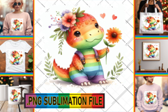 Unique TSHIRT Art Ideas PNG, Dino Product Image 1