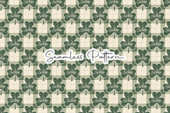 Lucky Shamrock Plaid Seamless Pack - Leprechaun &amp; Clovers Product Image 6