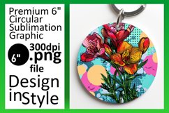 Cheerful Floral Pattern Sublimation Wraps Product Image 1