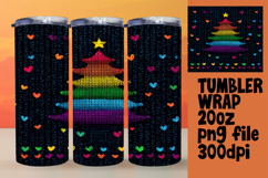 Unique 20oz Gift Tumbler Template , Holiday Product Image 1