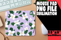 Springtime Pastel Boho Blossom Mouse Pad Serenity Product Image 1