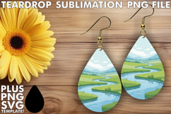 Bright Teardrop Earrings Gift Ideas, Spring Product Image 1