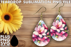 Cheerful Teardrop Earrings Ideas, Flowers Product Image 1