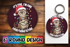 15x Keychain &amp; Coaster Set , Xmas Product Image 9