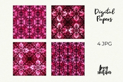 Gothic Baroque Filigree Seamless Pattern Dark Romance Product Image 2