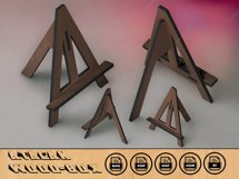 Wooden Easels and Stands / Photo Frame Display Holders 332 Product Image 3