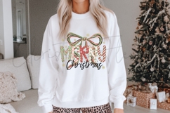 White Christmas Sweatshirt Mockup Product Image 2
