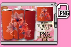 Garden Glam Mug Wrap Sublimation Charm Product Image 1